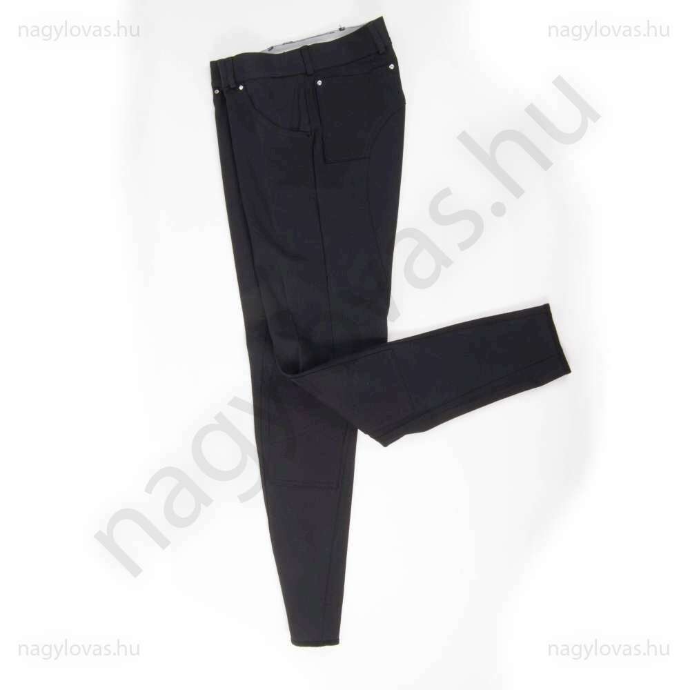 Strasszos, farmer lovaglónadrág