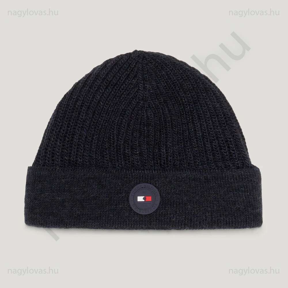 Tommy Hilfiger Beanie férfi sapka kék