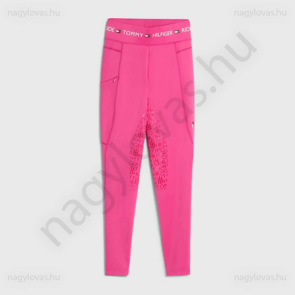 Tommy-Hilfiger Fullseat lovagló leggings pink