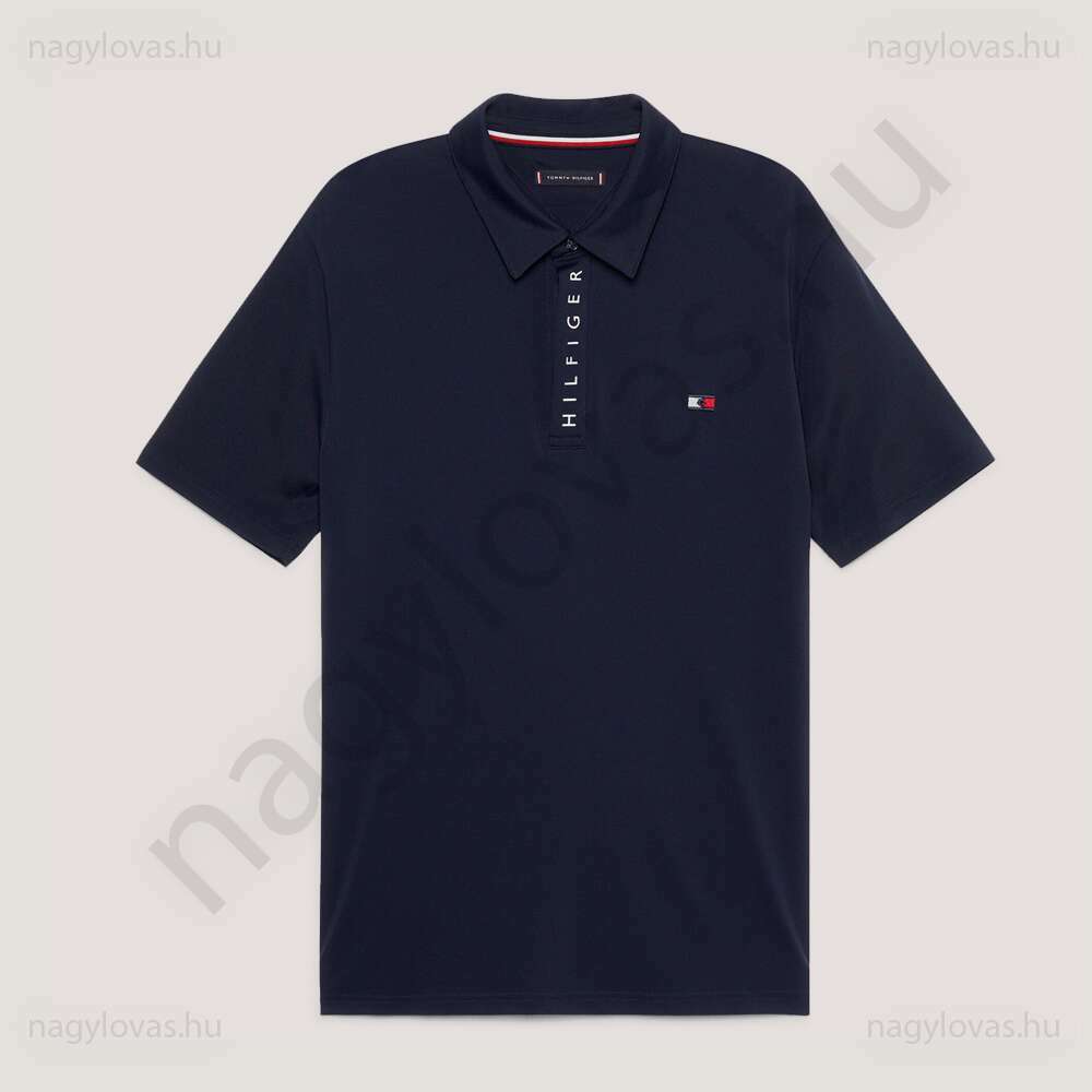 Tommy-Hilfiger Harlem Poloshirt férfi póló kék