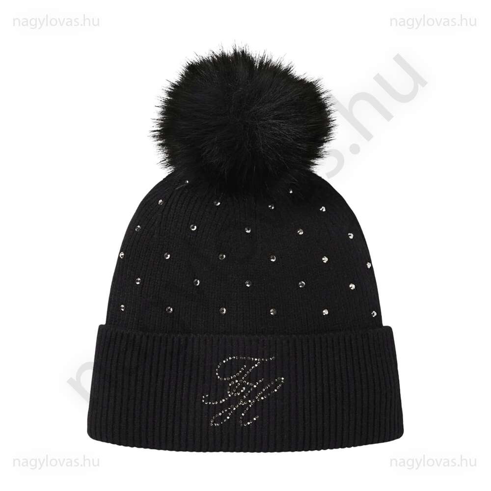 Tommy Hilfiger Kent Beanie strasszos sapka