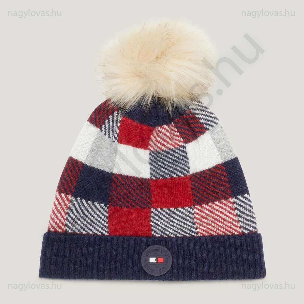 Tommy Hilfiger kockás sapka multi