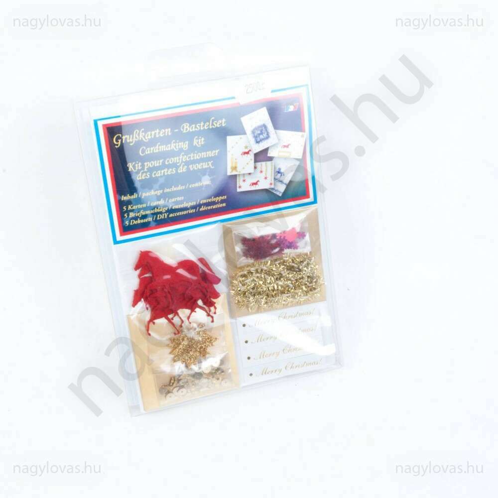 Üdvözlőkártya  szett