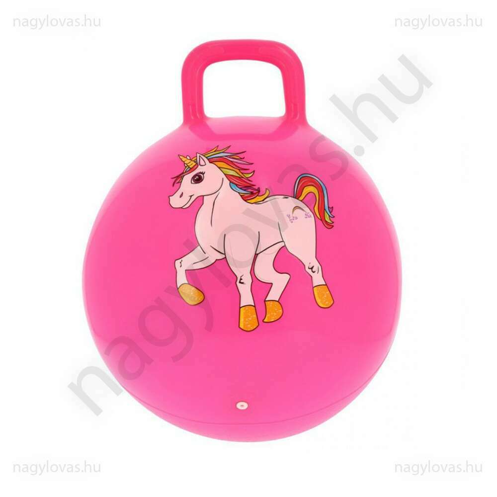 Unicorn hopper játék labda pink