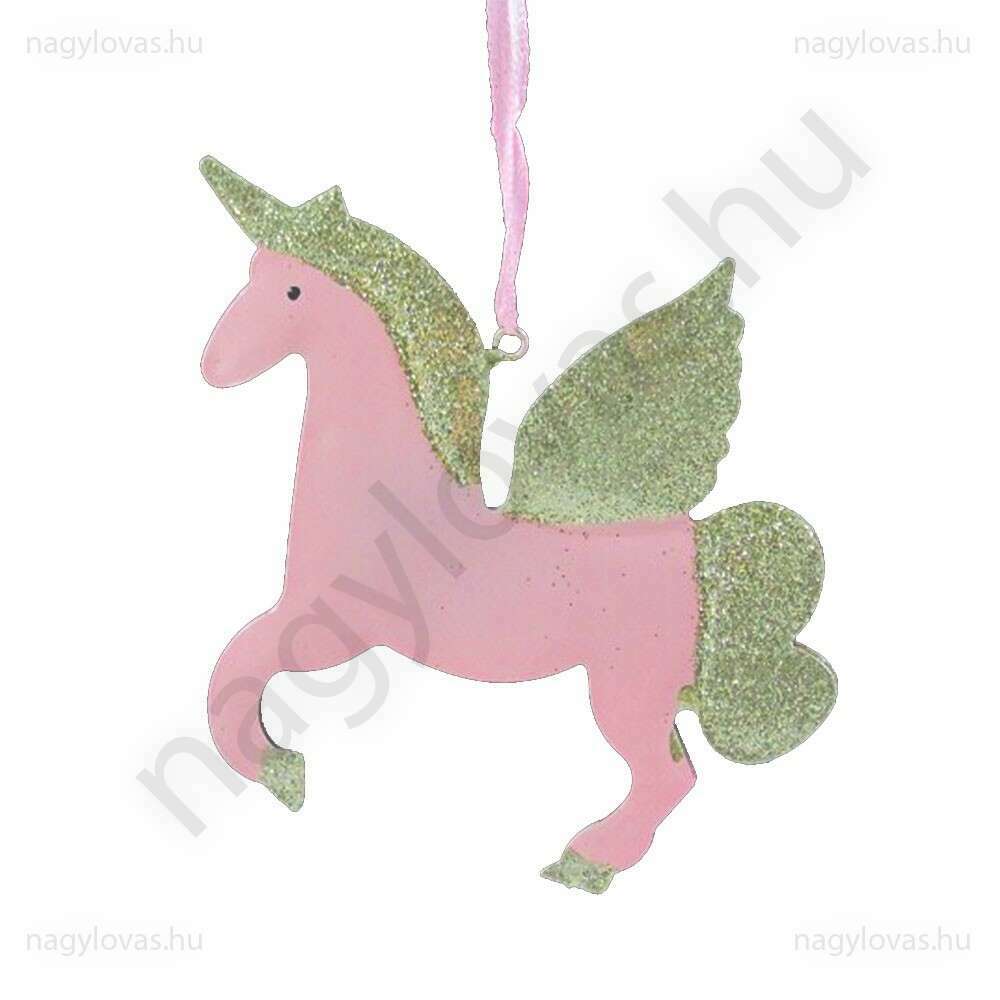 Unicorn karácsonyfadísz 