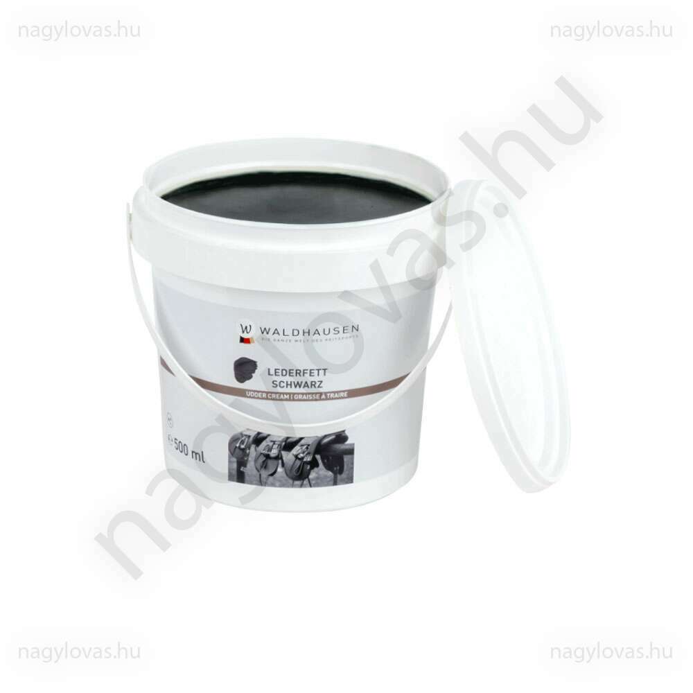 Waldhausen bőrzsír 500ml fekete