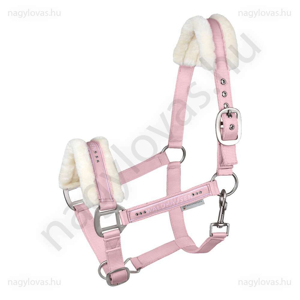 Waldhausen Elegant szőrmés kötőfék rose