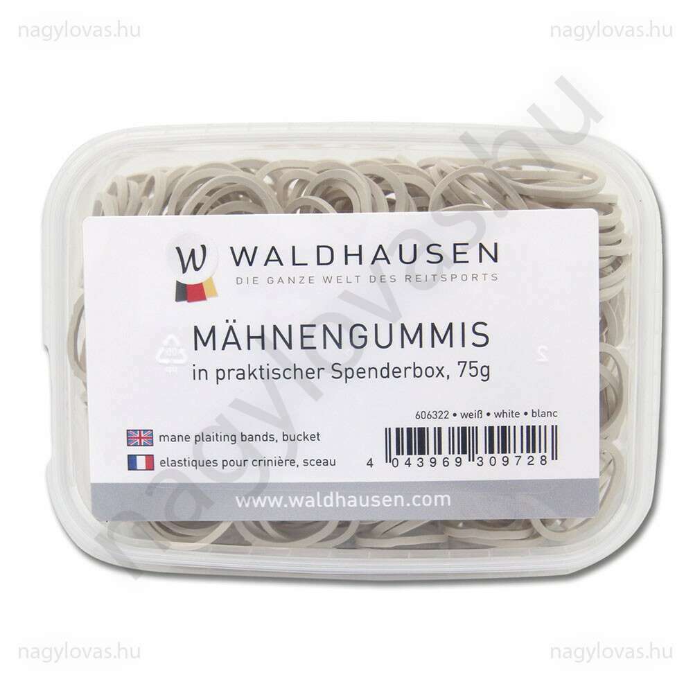 Waldhausen sörénygumi fehér 75g/doboz