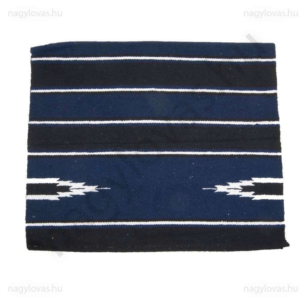 Western nyeregalátét 30"x50" skék/fekete