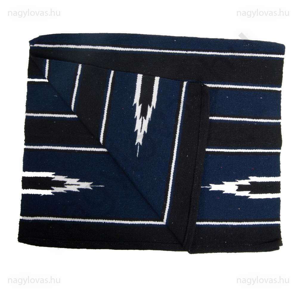 Western nyeregalátét 30"x50" skék/fekete