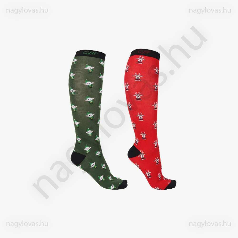 Zokni QHP karácsonyi Elf & Rudolph 35-38