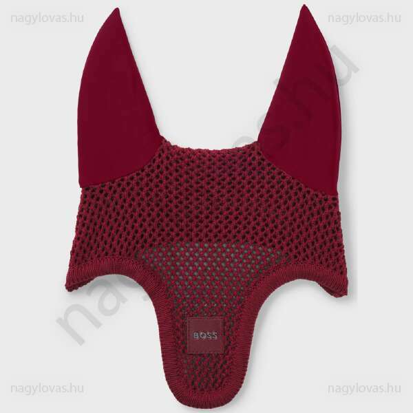 Boss fülvédő bordó