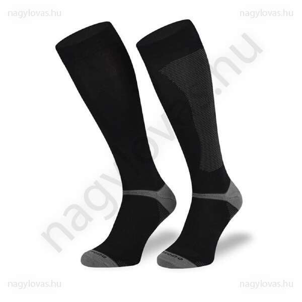 Comodo Equestrian bamboo zokni fekete 39-42
