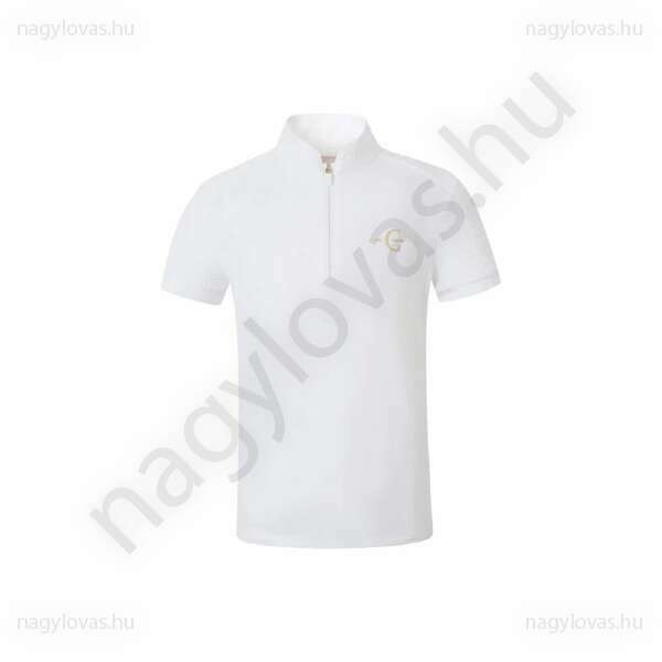 Covalliero Competition F/S 2026 versenypóló fehér