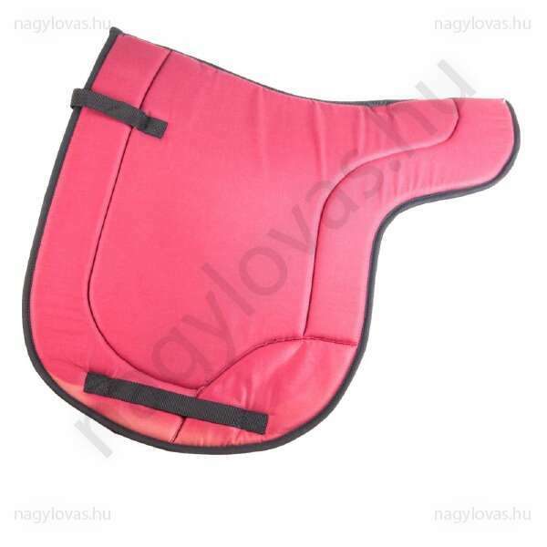 DominGo szabott díjlovas nyeregalátét piros