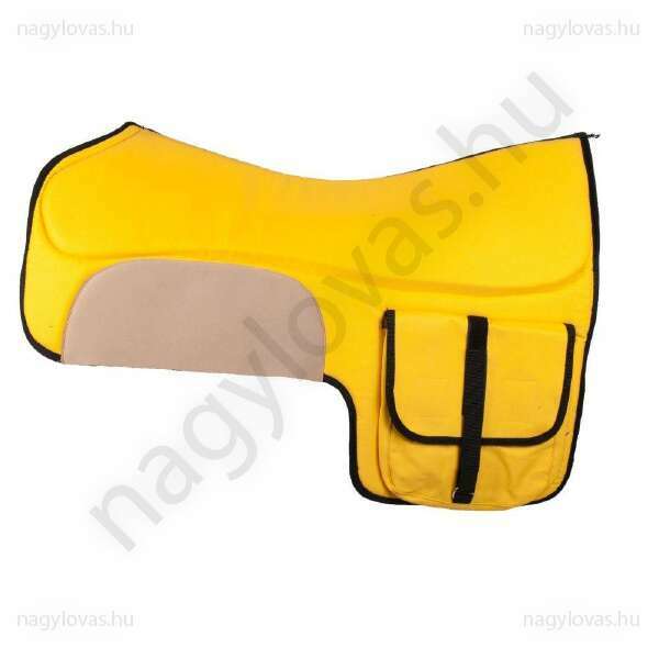 DominGo western zsebes nyeregalátét sárga