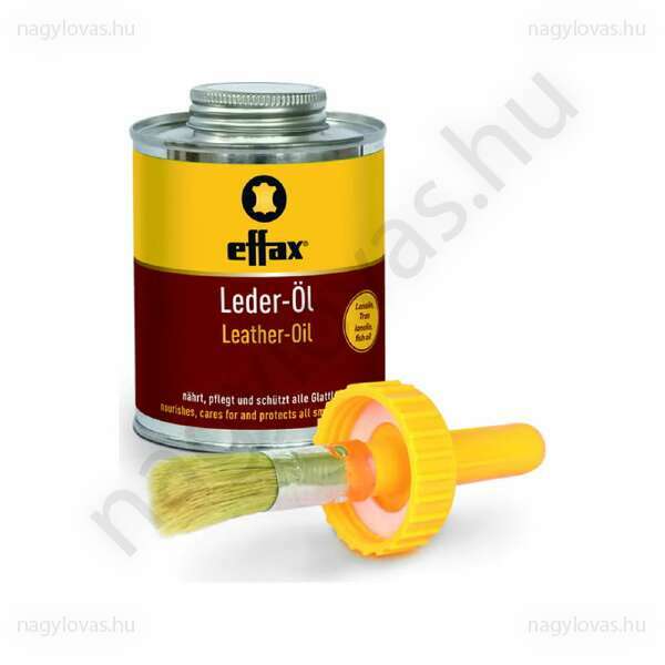 Effax Leder-Öl ecsettel bőrolaj 475ml