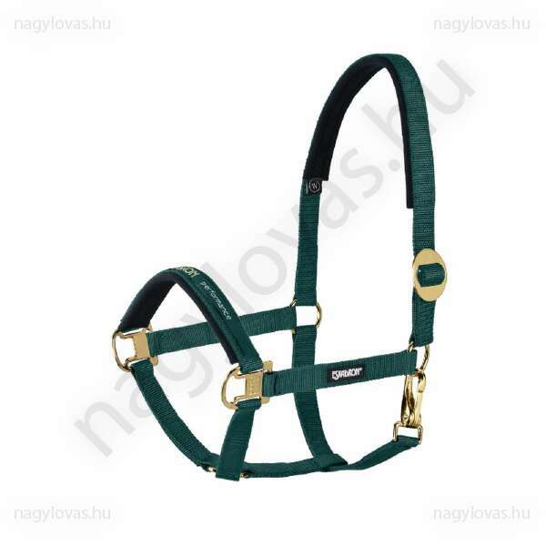 Eskadron Basic kötőfék brass zöld
