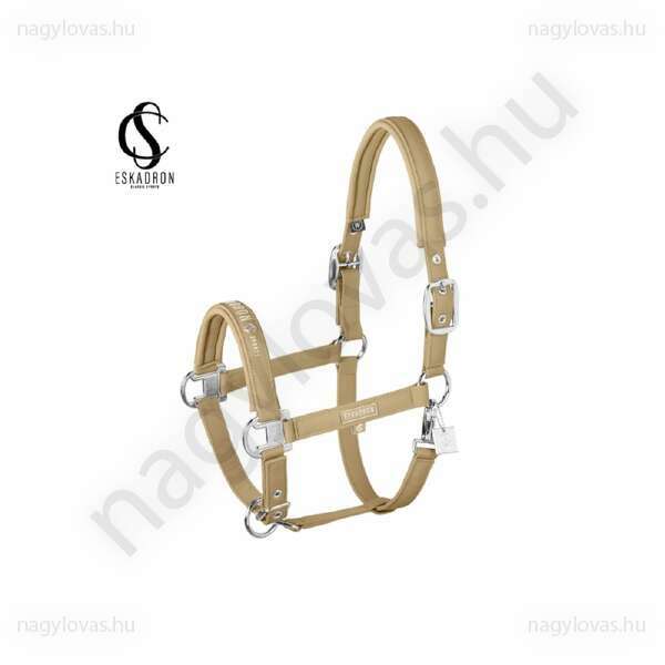 Eskadron Sparkle Double Pin kötőfék drapp