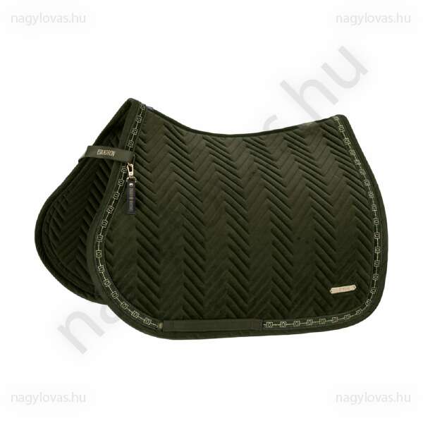 Eskadron Velvet Heritage nyeregalátét zöld