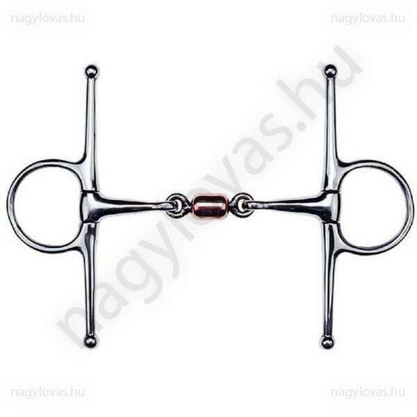 Feeling pálcás rézbetétes zabla 