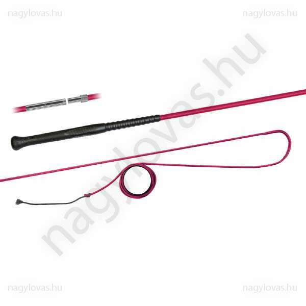 Fleck futószárazó ostor csavaros 200cm pink