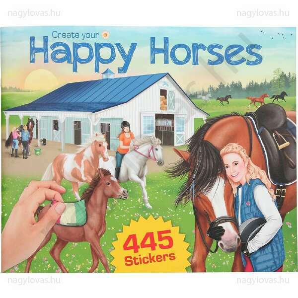 Happy Horses matricás füzet 