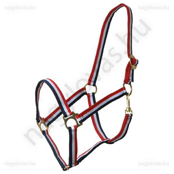 Head collar Red/white/blue Cob