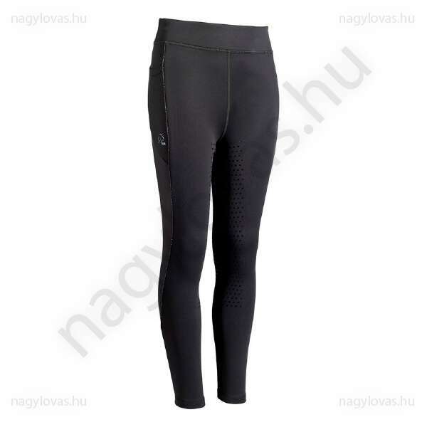 HKM Alice Kids full szilikon leggings feket