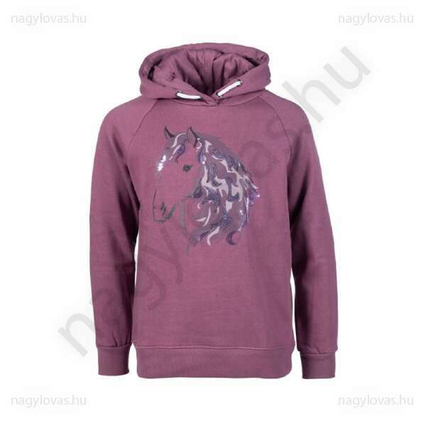 HKM Alva hoody pulóver lila