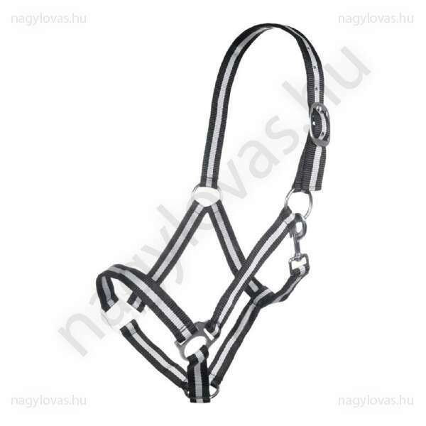 HKM Budapest kötőfék fekete ezüst