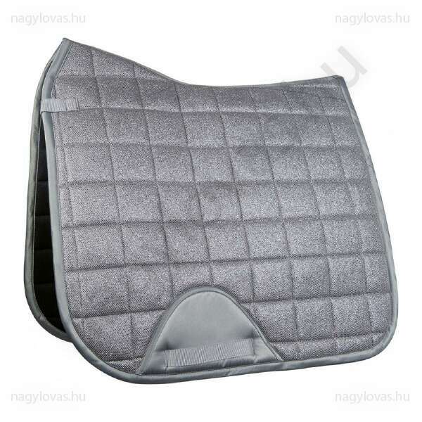 HKM Glitter Mesh díj nyeregalátét szürke