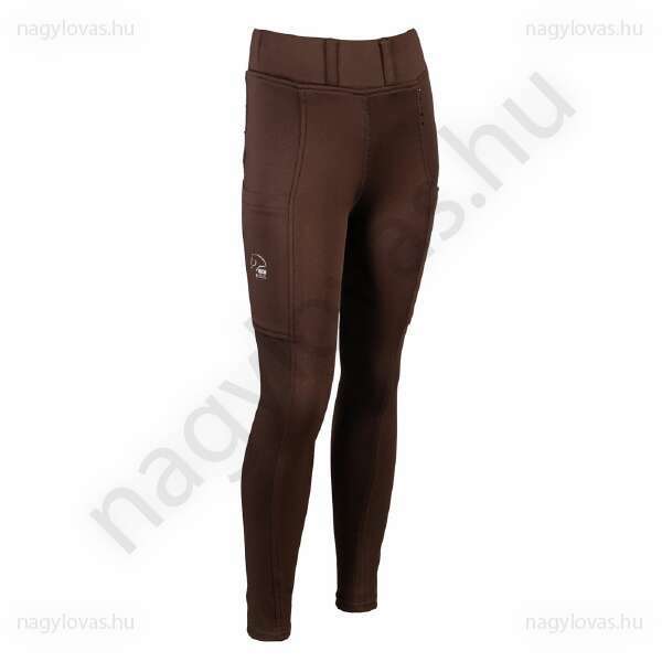 HKM Lana II full szilikon lovagló leggings barna  