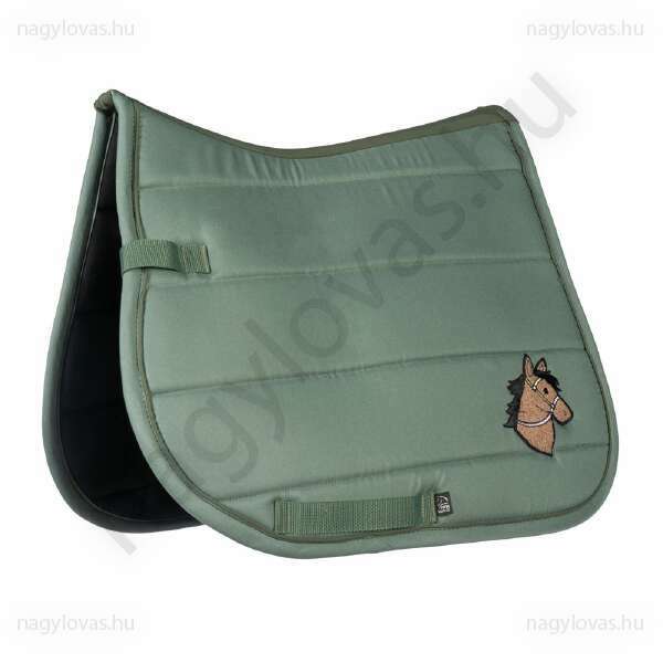 HKM Mia póni nyeregalátét sage