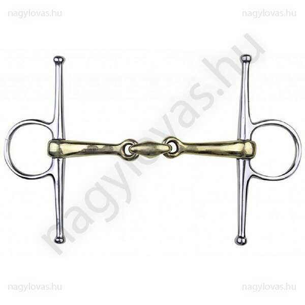 HKM pálcás betétes argentan zabla 16mm