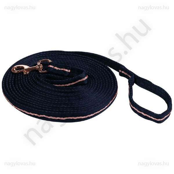 HKM Rosegold Glamour futószár 8m navy