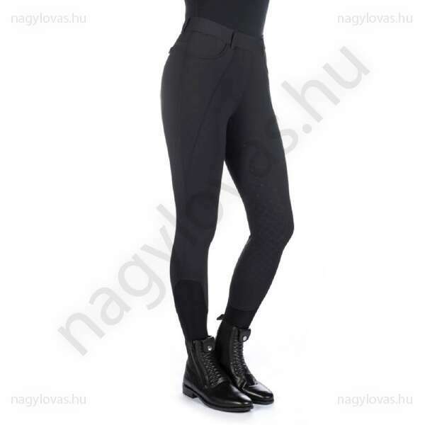 HKM Rosewood full szilikon lovaglóleggings fekete