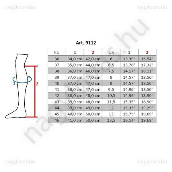 HKM Sevilla lovaglócsizma Standard