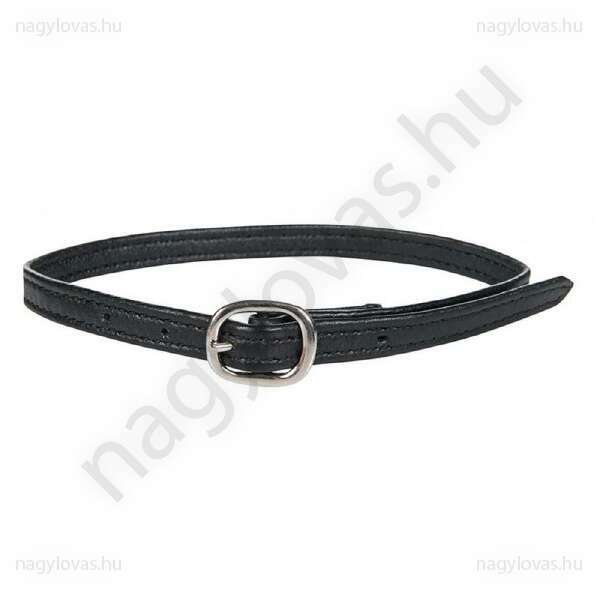 HKM Soft sarkantyúszíj bőr fekete