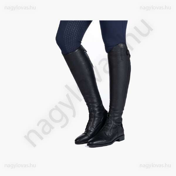 HKM Titanium Style bőr lovaglócsizma fekete 