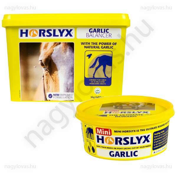 Horslyx Garlic nyalható energiatakarmány 650g