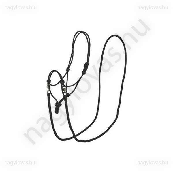Imperial Riding kötélkötőfék szárral fekete