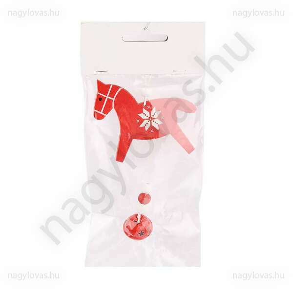 Karácsonyi dísz piros 