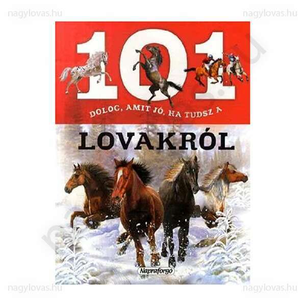Könyv 101 dolog a lovakról