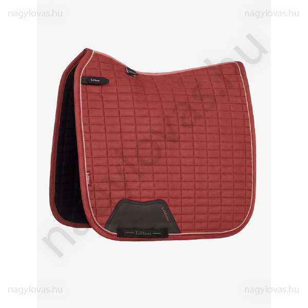 LeMieux Suede DR Square díjnyeregalátét russet