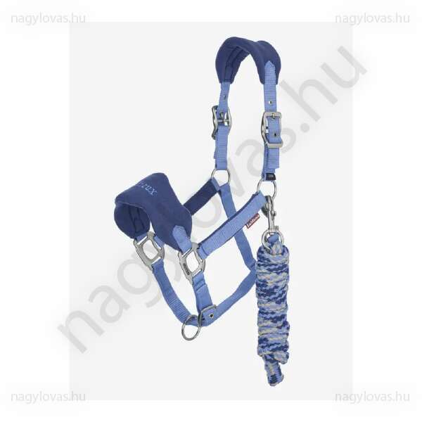 LeMieux Vogue kötőfék vezetőszárral Powder Blue 