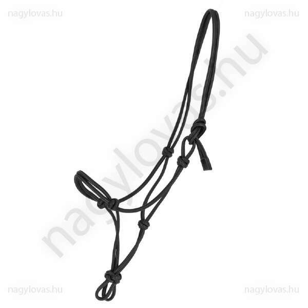 Liberta bőr kötélheveder - Fekete - Cob