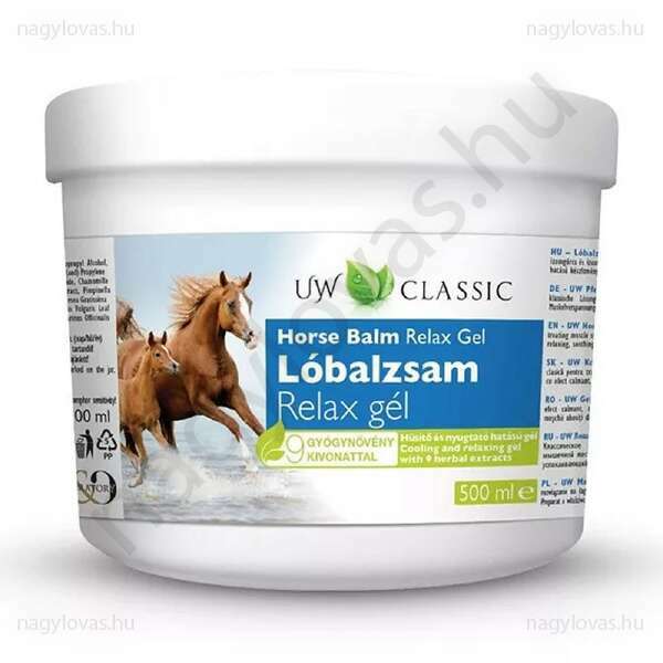 Lóbalzsam Relax gél 500ml