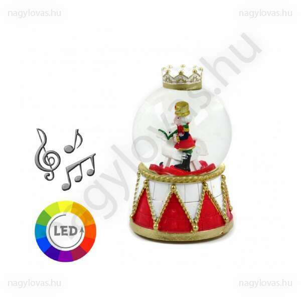 Lovas hógömb diótörő