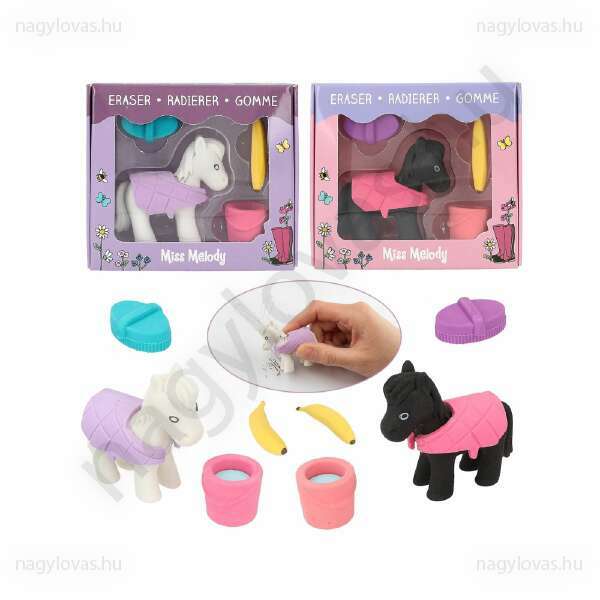 Miss Melody radír szett